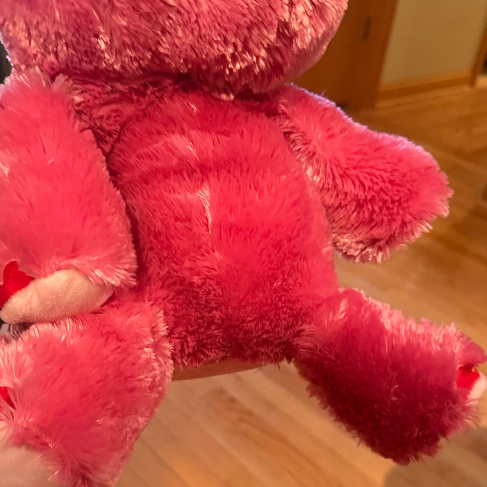 Hallmark Fuzzy Pink talking Hippo Plush - Picture 4 of 7